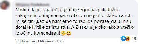 Tolj minjakom uspjela izazvati žustru raspravu: Zlatku nije bilo lako, teško je oči kontrolirati...