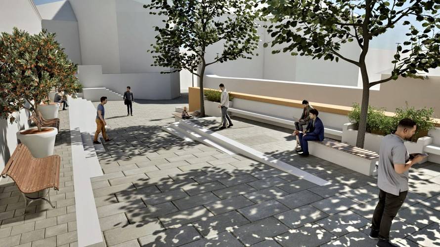 FOTO Senj kreće u uređenje Trga Cimiter, evo kako će izgledati