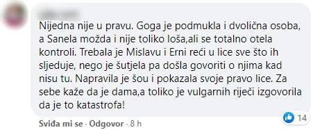 Sanelin ispad u 'Braku na prvu' razočarao publiku: 'To je rječnik jedne dame? Vulgarno i ružno'