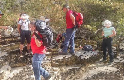 Akcija u kanjonu rijeke Čikole, HGSS je spasio pet planinara
