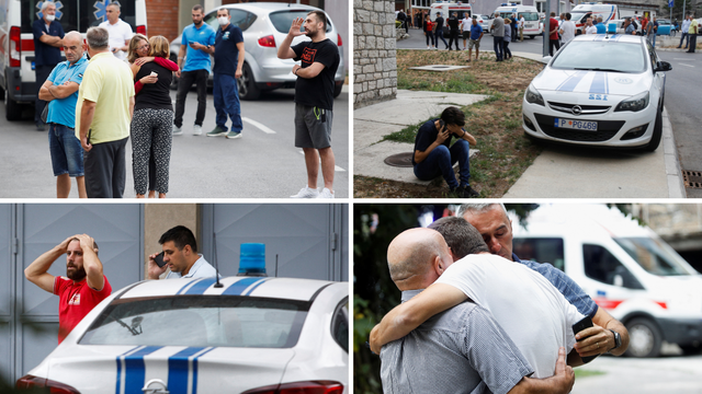 Potresne scene s ulica Cetinja: Uplakane obitelji žrtava okupile su se ispred gradske bolnice