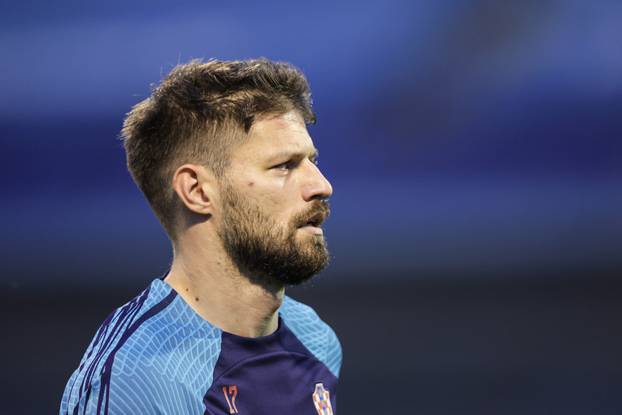 Zagreb: Trening hrvatske nogometne reprezentacije