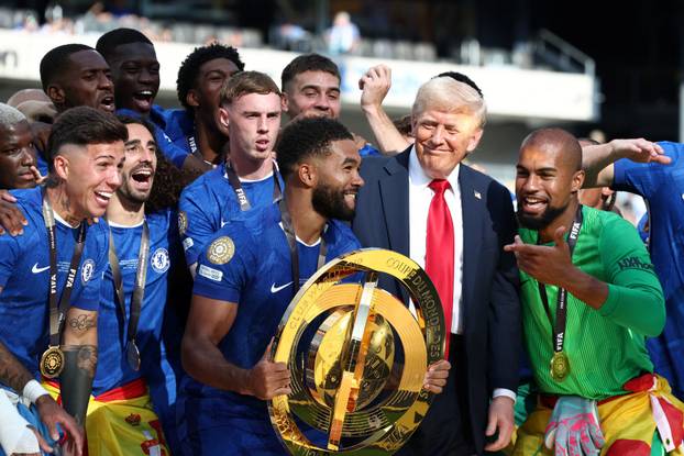 U.S. President Trump attends FIFA Club World Cup final