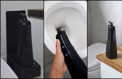 Jednostavan gadget 'Burbl' čisti wc školjku bez kemikalija