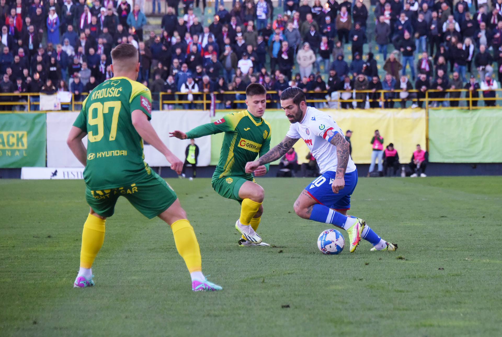 Pula: Susret 16. kola HNL-a Istra 1961 - Hajduk