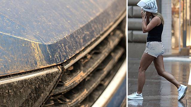 U petak u Hrvatskoj žuta kiša, zaštitite svoje automobile