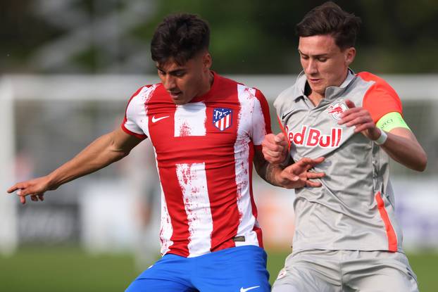 Atletico Madrid U19 v Salzburg U19 - UEFA Youth League - Semi Final - Colovray Sports Centre