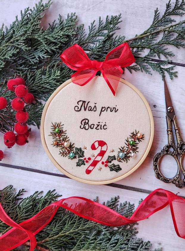 FOTO Samantini vezovi su hit: Ljudi ih naručuju za vjenčanja, bebu i prvi Božić u braku...