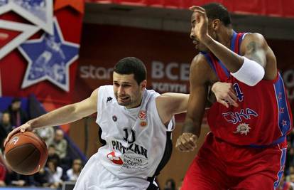 CSKA bolji od Partizana, Srbi zabili samo 47 koševa