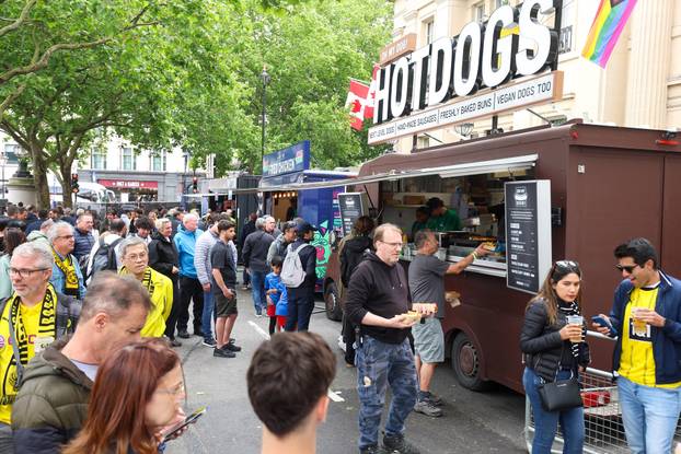 Atmosfera u Londonu uoči finala UEFA Lige prvaka između Real Madrida i Borussie Dortmund