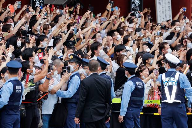 Funeral of late former Japanese Prime Minister Shinzo Abe, in Tokyo