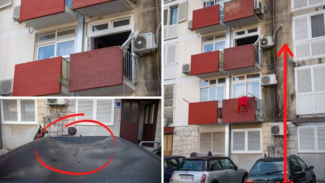 Detalji drame u Dubrovniku: U stanu eksplodirao plin, skočio kroz prozor i pao na krov auta