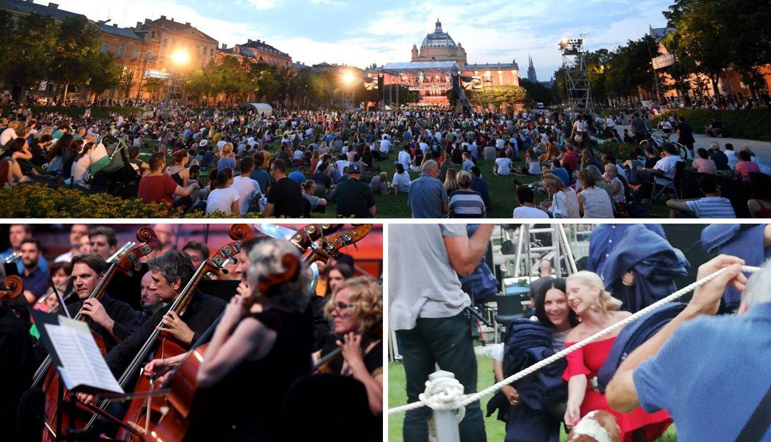 Kolar i Trbović dijelile publici deke na koncertu Zbora HRT-a