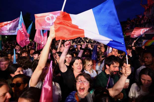 Reaction to the first round results of the 2024 snap legislative elections