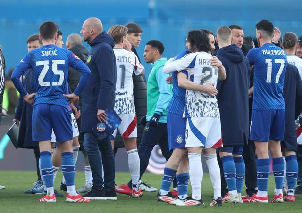 Zagreb: Utakmica Dinama i Hajduka u 24. kolu Prve HNL