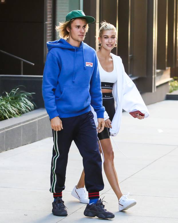 Justin Bieber And Hailey Baldwin Spotted Together in New York City