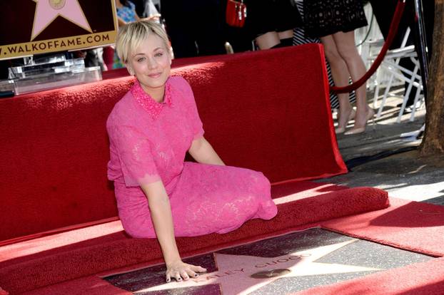 LA: Kaley Cuoco dobila zvijezdu na Stazi slavnih