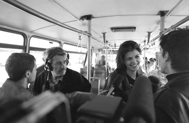 Zagreb: Povratak Anice Kovač s izbora za Miss svijeta gdje je okrunjena prvom pratiljom, 20.11.1995.