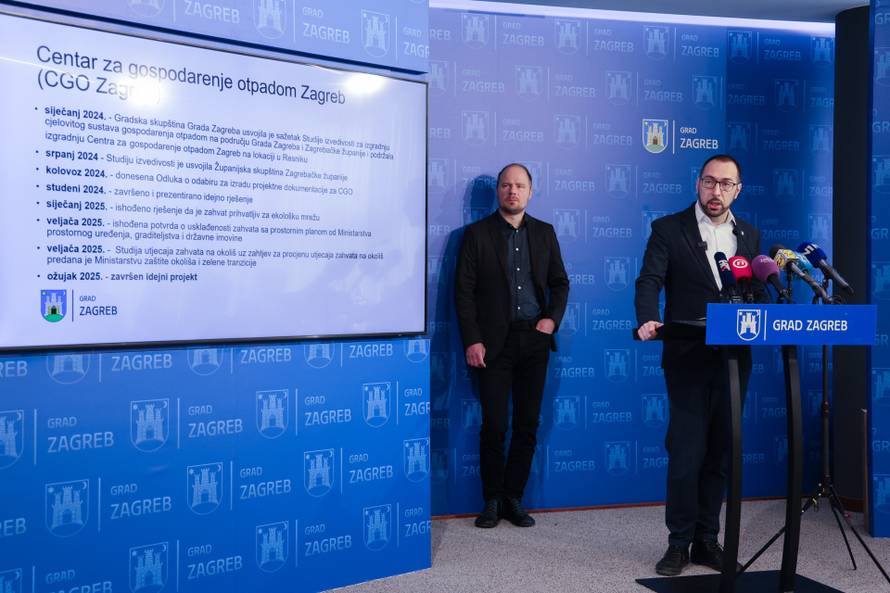 VIDEO Tomašević: 'Centar za gospodarenje otpadom mogao bi početi s radom krajem 2028.'