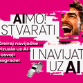 Stru&ccaron;ni &zcaron;iri odabrao 10 finalista kreativnog natje&ccaron;aja &bdquo;AIMO! stvarati i navijati uz AI&ldquo;
