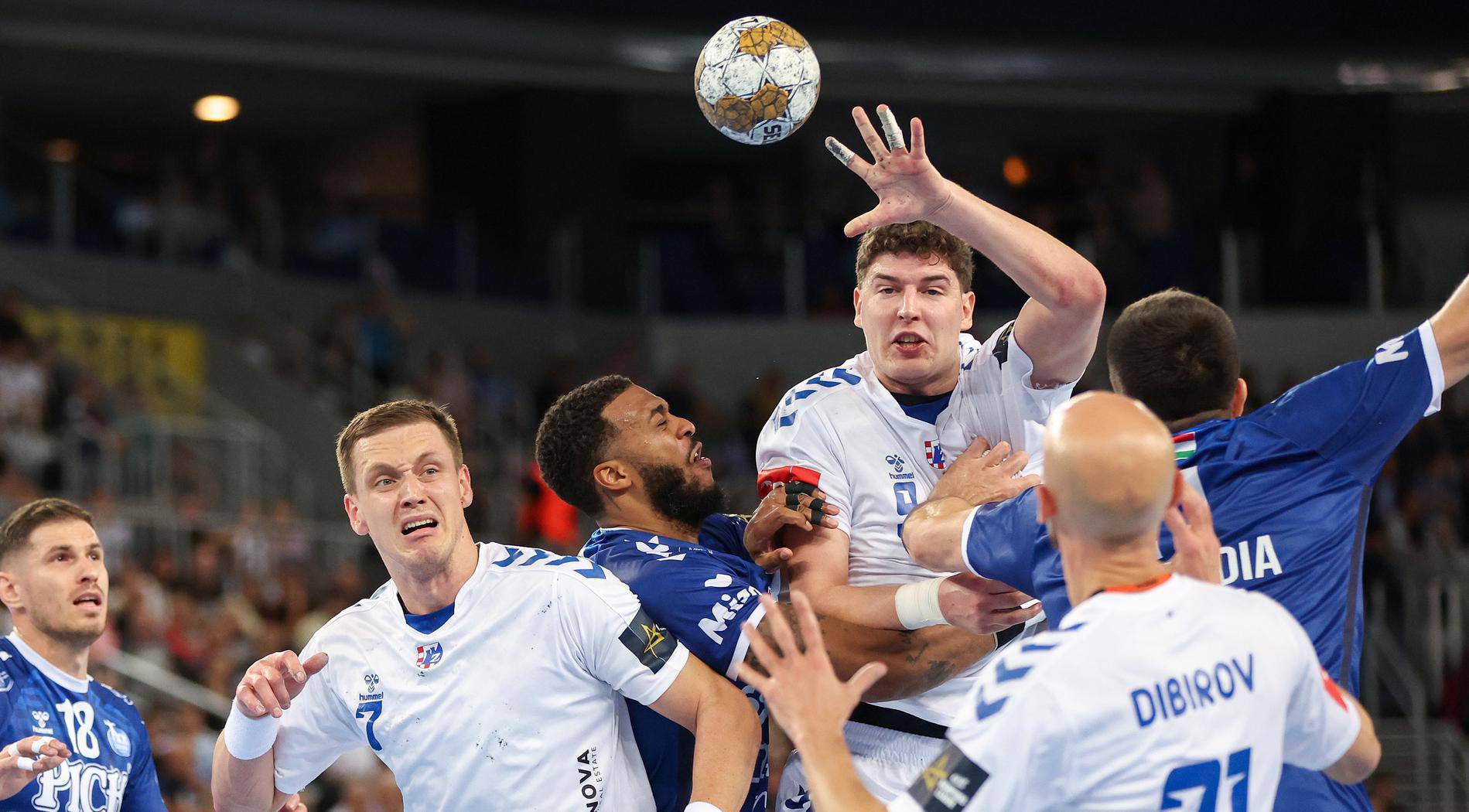 Zagreb: RK Zagreb protiv OTP Bank Pick Szeged u utakmici EHF Lige prvaka