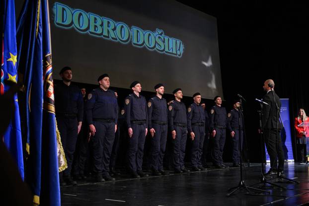 Zagreb: Svečana prisega vježbenika za službenike pravosudne policije