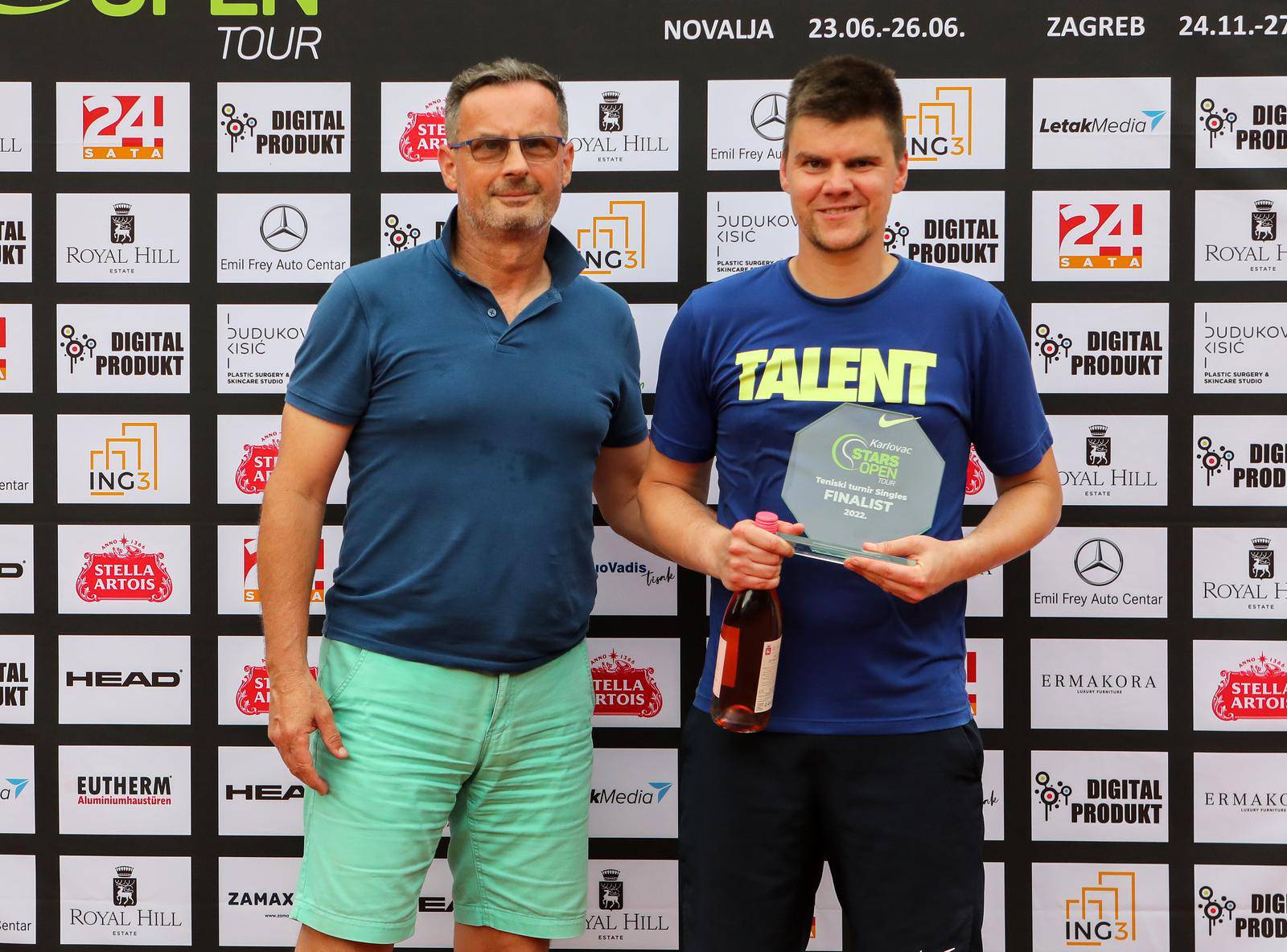 Karlovac: Završen je teniski turnir Stars Open Tour 