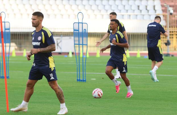 Split: Hajduk održao trening na Poljudu uoči sutrašnje utakmice