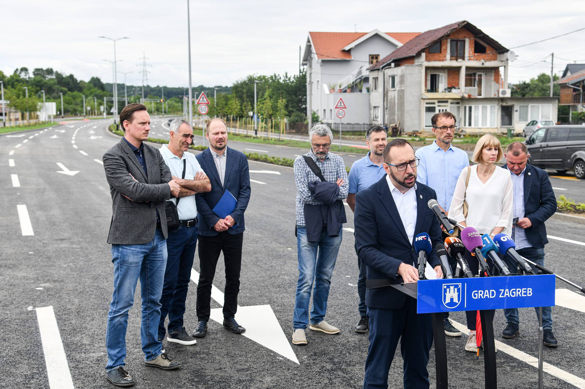 Zagreb: Gradonačelnik Tomislav Tomašević otvorio je produženu Ulicu kneza Branimira