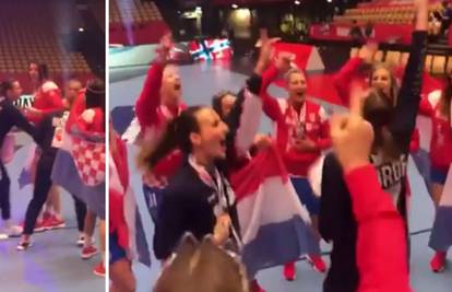 Igračice Norveške zapjevale s Hrvaticama! 'Neeeopisivooo!'