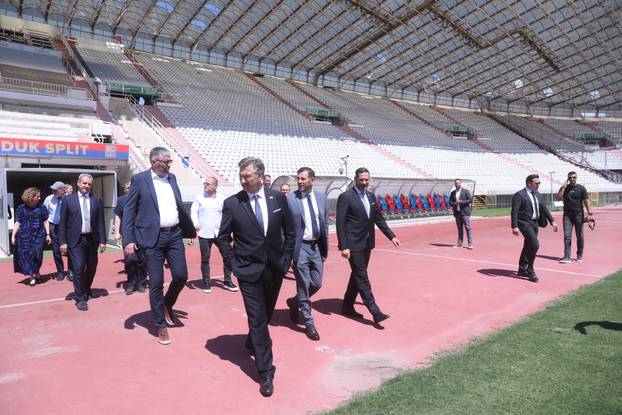 Split: Andrej Plenković obišao je Poljud