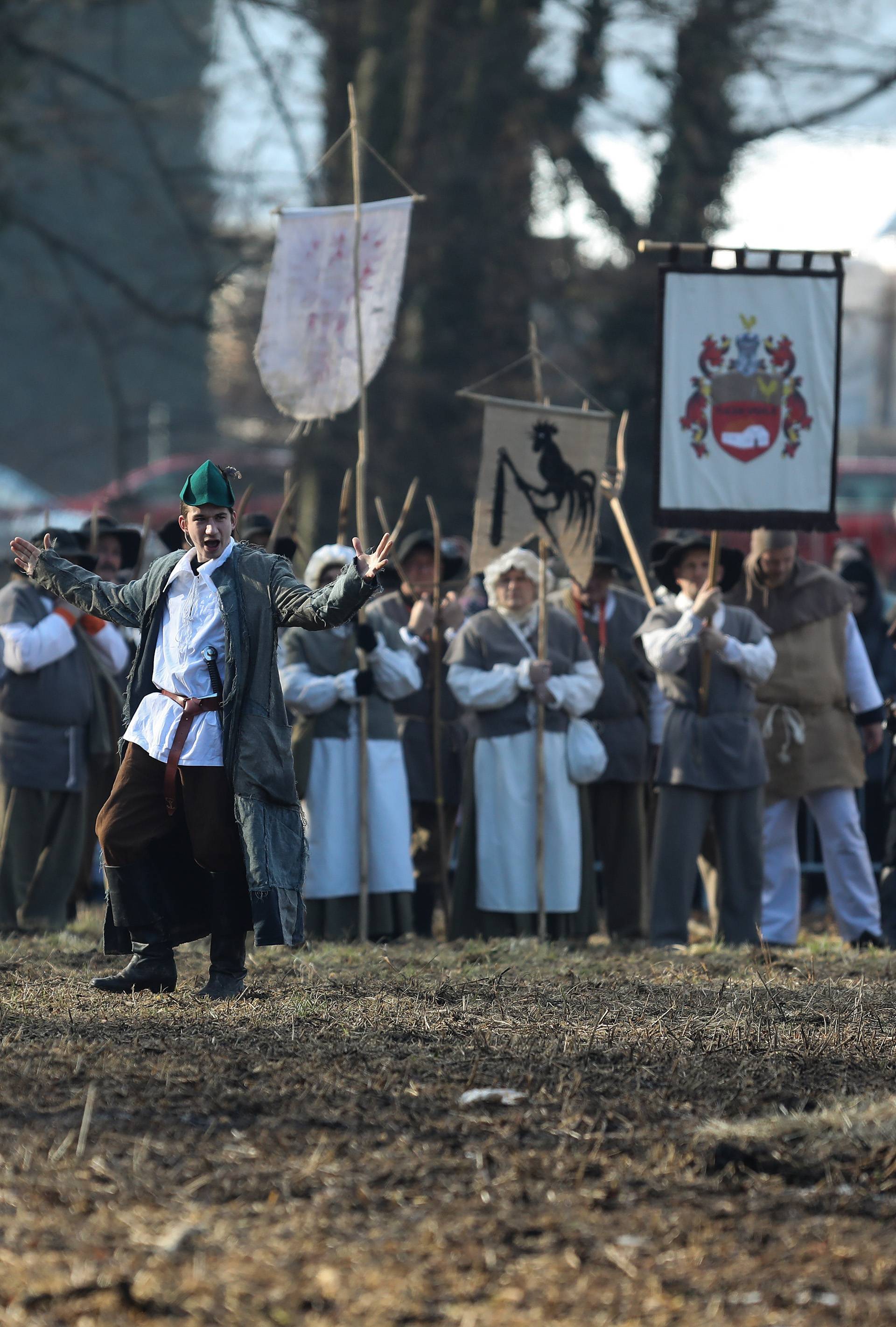 Donja Stubica: Uprizorenje zavrÅ¡ne bitke na stubiÄkom polju koja se odigrala 1573. godine