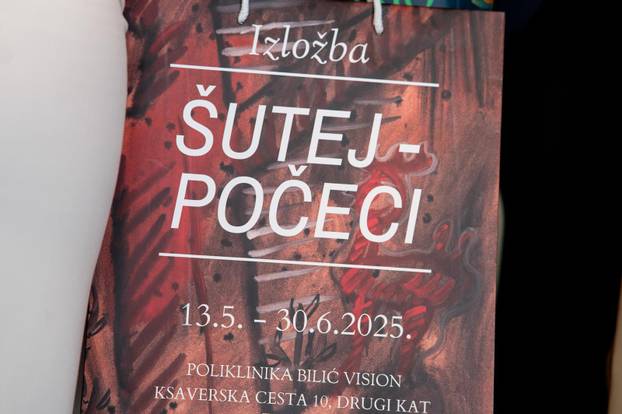 Zagreb: Otvorenje izlo&zcaron;be &Scaron;utej - Po&ccaron;eci