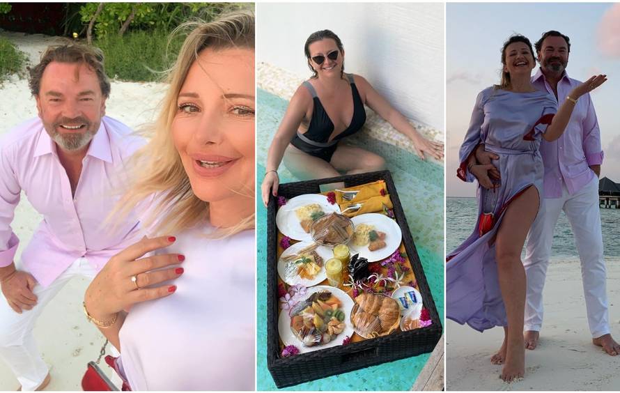 Snježana Mehun se zaručila na Maldivima, od sreće zaplakala: Prsten stigao na pladnju hrane