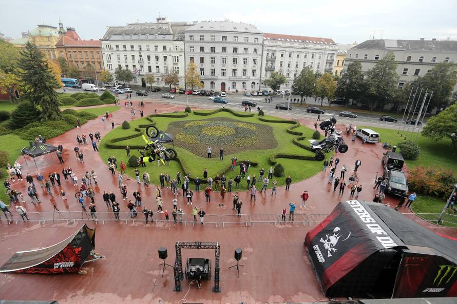 Masters of Dirt: Letjeli su na motociklima u centru Zagreba