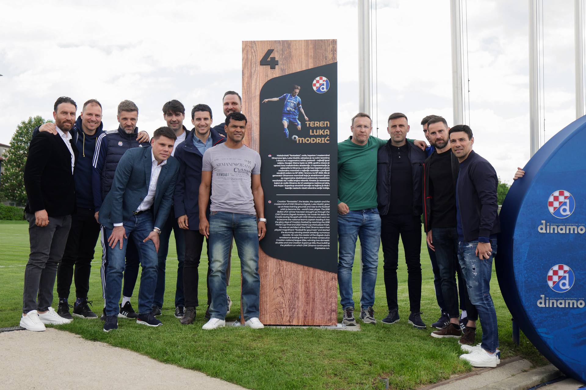 Zagreb: Svečana ceremonija imenovanja trening terena Luka Modrić