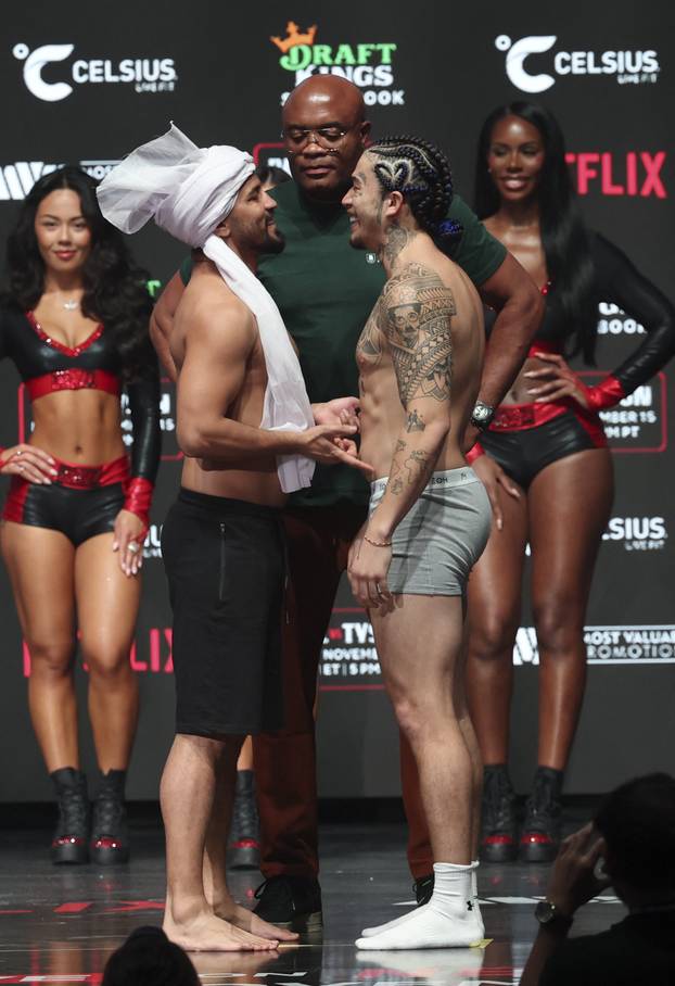 Boxing: Tyson vs Paul Weigh-In