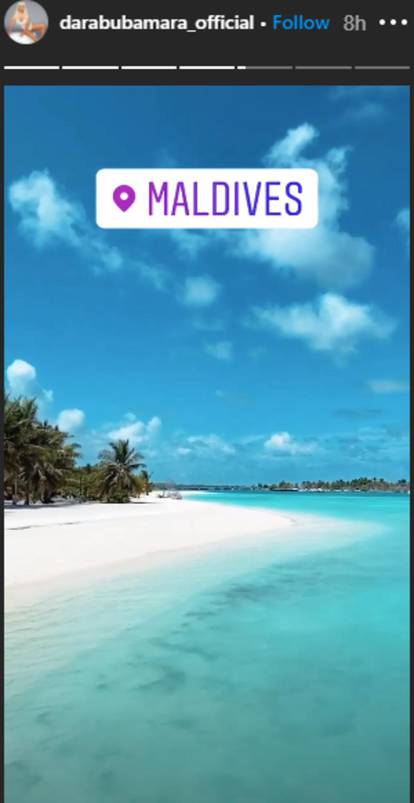 Vrući kadrovi s ljetovanja: Dara Bubamara je otišla na Maldive