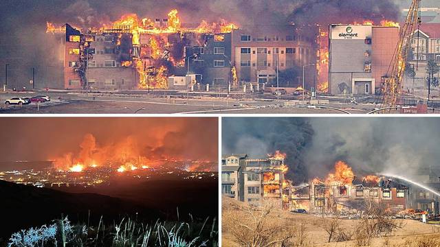 VIDEO Katastrofa u Coloradu: Izgorjele su stotine kuća, vatra guta hotele, trgovačke centre...
