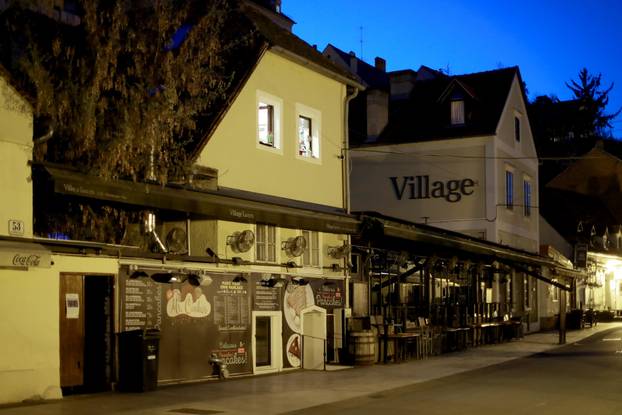 Zagreb: Sablasno prazna Tkalčićeva ulica