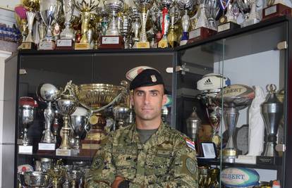 Kapetan ragbijaša: Poručnik sam HV-a, od malena treniram u vojarni i gledao sam sve prisege