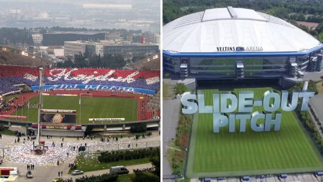 Poljud postaje gradilište: Žele pomični travnjak kao Schalke!