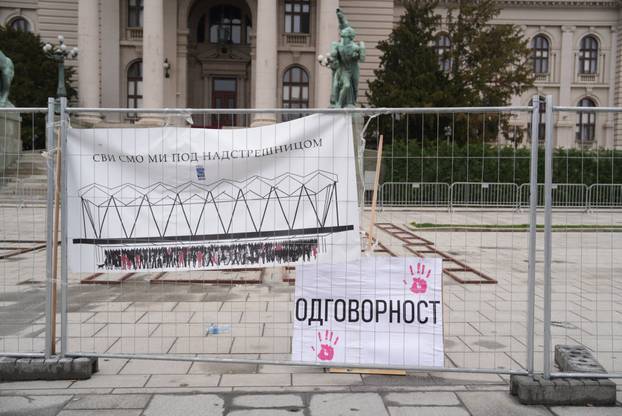 Ulice Beograda  nakon najmasovnijeg studentskog prosvjeda "15 za 15"