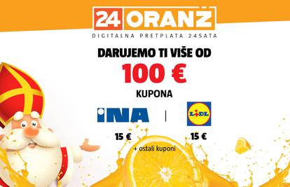 Darujemo ti više od 100 eura kupona povodom Svetog Nikole uz godišnji Oranž! Ne propusti!