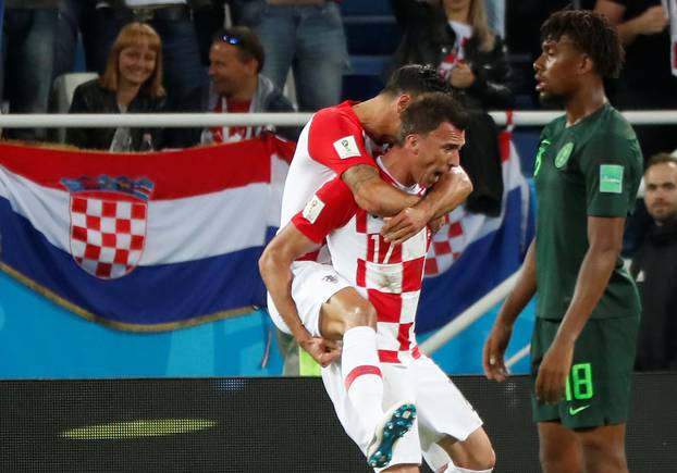 World Cup - Group D - Croatia vs Nigeria