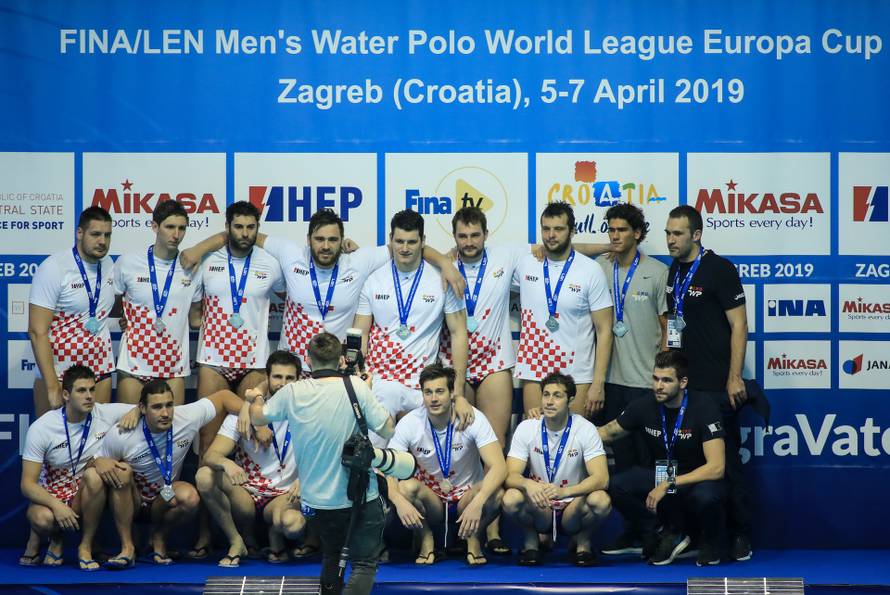 Zagreb: Dodjela medalja i pehara 2. LEN Europa kupa