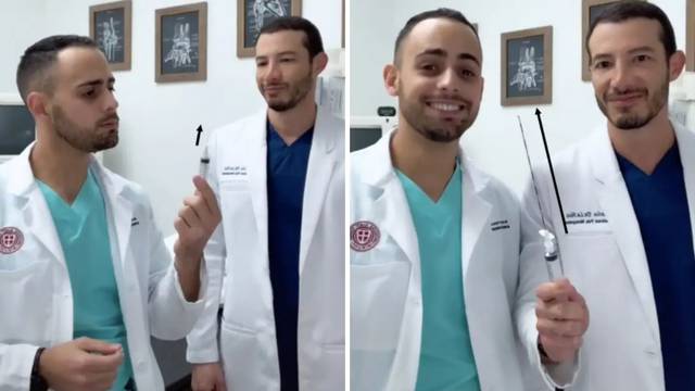 Ljudi u šoku: Doktori pokazali koliko je duga epiduralna igla