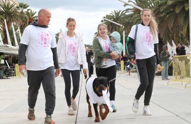 Split: Spličani trčali i šetali za oboljele od raka