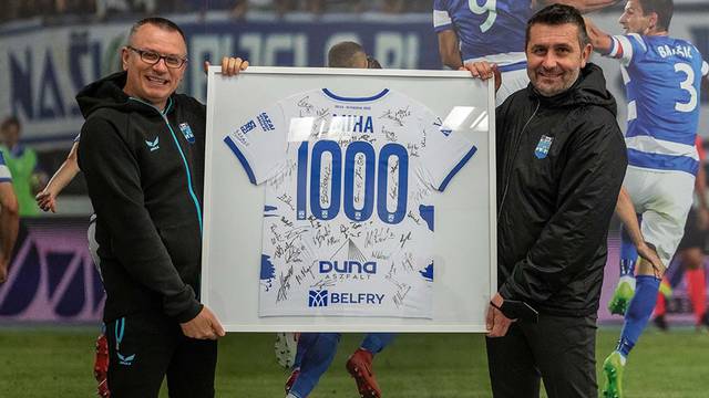 Glasnogovornik Osijeka odradio 1000 utakmica: Miha je čovjek koji živi za ovaj klub, čestitam!