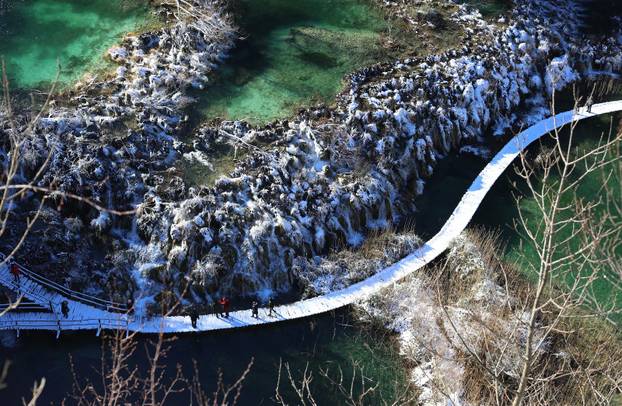Plitvice pod snijegom i ledom